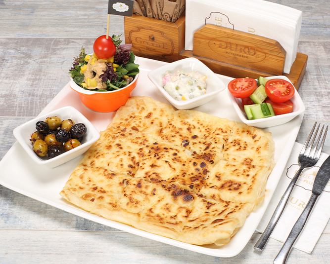 Karekod Menü Karışık Peynirli Gözleme